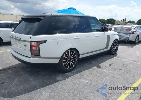 2014 Land Rover Range Rover 5.0L V8 Supercharged/5.0L V8 Supercharged Ebony Edition из США, поврежденный, VIN SALGS2TF0EA168039